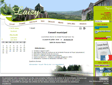 Tablet Screenshot of laizy.monclocher.fr